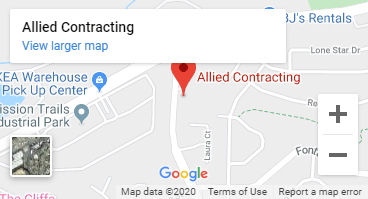Allied Contracting Google Maps